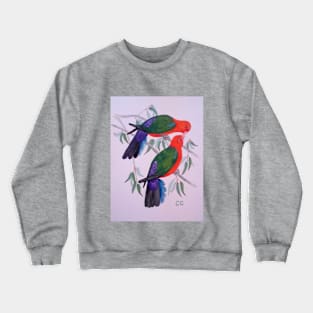 Australian King Parrots Crewneck Sweatshirt